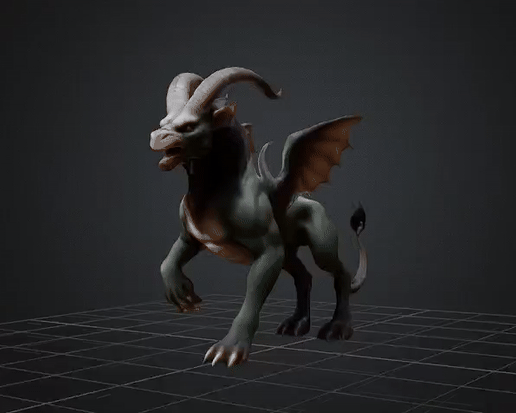 dbxmonsterdog_23.28.45-ezgif.com-video-to-gif-converter.gif DBX Chimera Pack 4+ Stl Obj Glb for 3D Printer