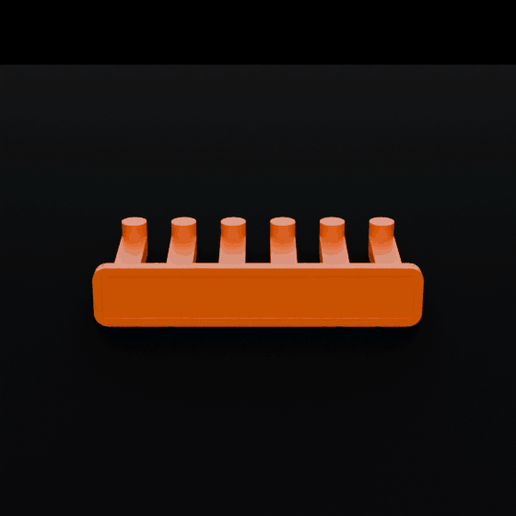 Resistance band rack, adhesive pad - 3 sizes, no supports