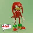 knuckles-render.gif KNUCKLES ( SONIC ) Articulated