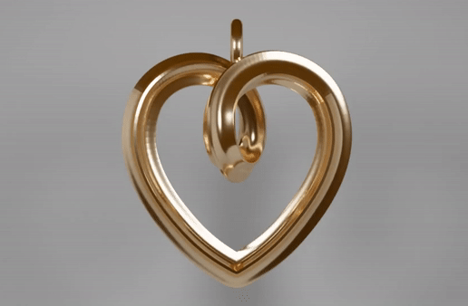 Heart-Looped.gif Looped Heart Pendant
