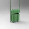 untitled.268.gif 3d parametric bag / container / basket / basket / purse / bag / wallet / clutch / clutch /voronoi