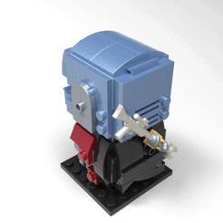gif-rot.gif Fichier STL LEGO The Mandalorian Star Wars (LEGO o mandaloriano)・Modèle imprimable en 3D à télécharger