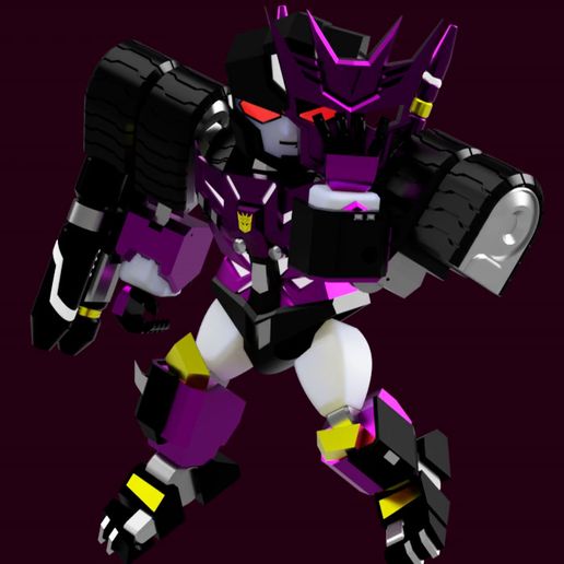 Tarn-turnaround.mp4 IDW Hunter (Chibi/SD MTMTE TARN)