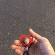 Heart.gif Heart Keychain Spinner