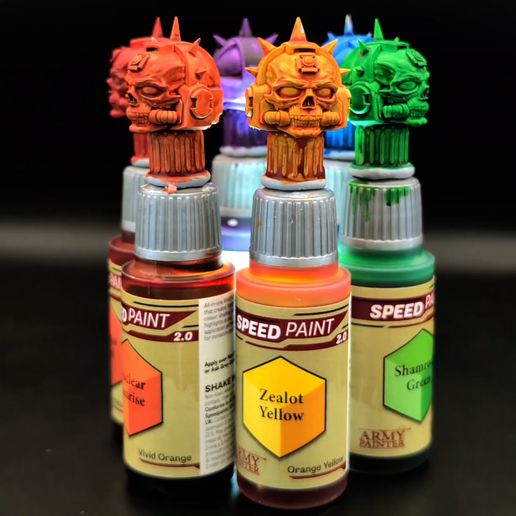 1000007048.mp4 SPACE CHAPLAIN HELMET - ARMY PAINTER 1.0 & 2.0 SPEED PAINT SPEEDPAINT WARPAINTS FANATIC COLOR SWATCH CAP