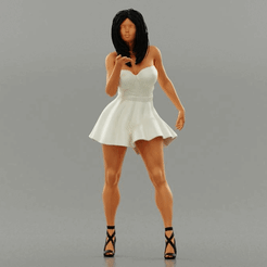 ezgif.com-gif-maker-18.gif Datei 3D Schönes Mädchen sendet Luftkuss 3D-Druck Modell・Design für 3D-Drucker zum herunterladen, 3DGeshaft