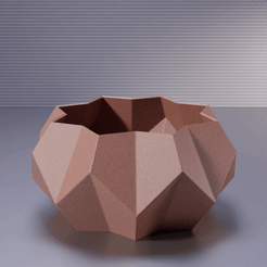 origami_planter.gif Télécharger fichier STL PLANTER • Modèle à imprimer en 3D, Namu3D