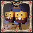 wizard-1.gif Wizard cube / Dice support/ 4 free dice