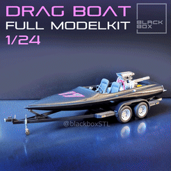 0.gif Fichier 3D MODÈLE COMPLET DE BATEAU DE DRAGUE 1-24ÈME・Objet pour imprimante 3D à télécharger