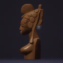 bust.gif Bust - African etnic woman