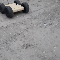20230710_214730.gif Robot drone 3D printable RC 4x4 Military Rover. (no module version DK kit)