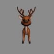 rena.gif Cute 3D Reindeer