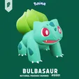 1-re-comp.gif Bulbasaur 3D Printable Pokemon Model - Pokedex #0001
