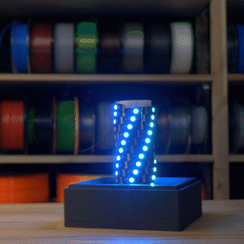 1_1_GIF.gif Voronoi/triangles LAMP with 2 switchable shades