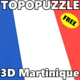 MartiniqueGif.gif TopoPuzzle 3D Martinique (34 Pieces)