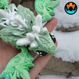 winnergif.gif Fichier 3D Snowflurtle : Winter Snowflake Turtle Cinderwing3D Mash-up, Flexi Articulating・Design imprimable en 3D à télécharger