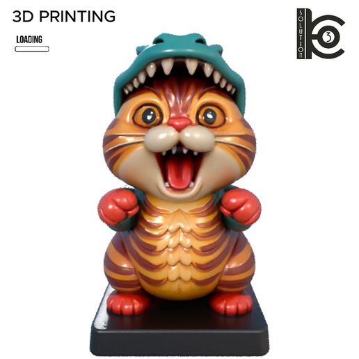 🎁 Catosaurus Rex - Loud, Proud & Rawr-some!・ STL File for 3D printing・Cults