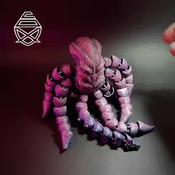 Cthulhu-G1.gif STL file Cthulhu・3D printing model to download