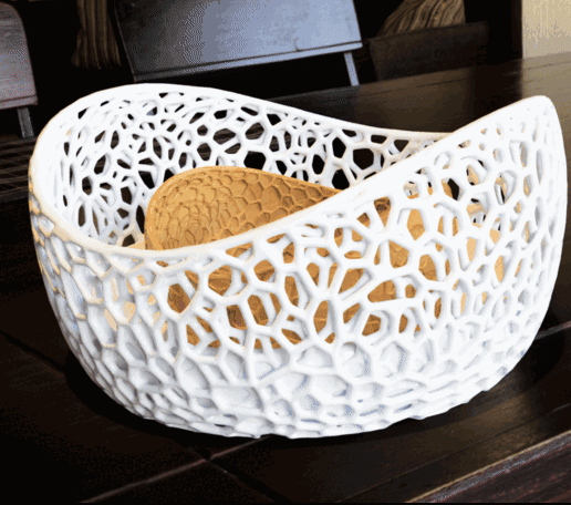 Self-watering design pot - 3D model önizlemesi