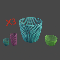 Panier.gif Download STL file Baskets • 3D printer design, maxthib