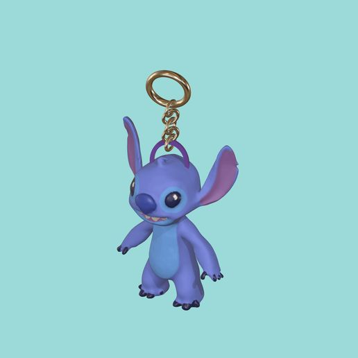 IMG_4735.gif stitch from lilo & stitch keychain and figure