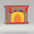 STL00639-GIF2.gif 3pc Fireplace Bath Bomb Mold