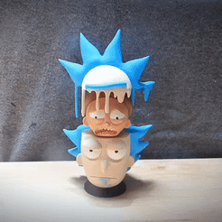 ezgif.com-video-to-gif-4.gif STL file RICK AND MORTY・3D printer model to download