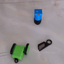 Crawling-Robot-One.gif Fichier STL Robot rampant V1・Modèle à télécharger et à imprimer en 3D, 3DPrintAZ