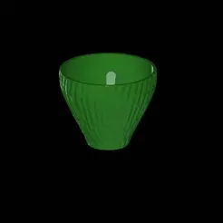 scale-175.gif Free STL file bowl / flowerpot / vase / vessel / receptacle / utensil / decoration・3D printing idea to download