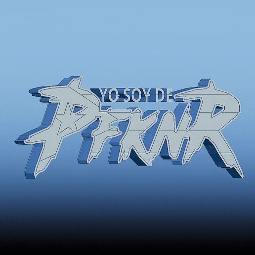 yo soy de P-FKN-R 🇵🇷・ 3D File for 3D printing・Cults