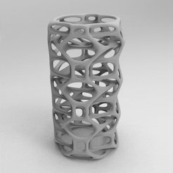 untitled.812.gif Télécharger fichier STL voronoï, crayon, récipient, geometri, vase, • Plan imprimable en 3D, nikosanchez8898