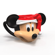 MickeyMouseMugSantaHat.235.gif Mickey Mouse Mug Santa Hat