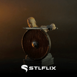 A STLFLIX Fichier STL gratuit Buste de Viking・Design pour imprimante 3D à télécharger, STLFLIX
