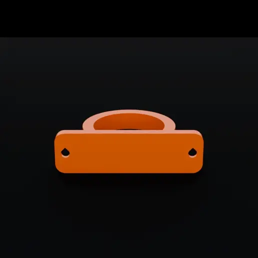 Hammer holder ring, screw mount - 3 sizes + undrilled, no supports