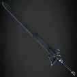 KiritoSword0001-0240-ezgif.com-video-to-gif-converter.gif Sword Art Online Kirito Elucidator Sword for Cosplay