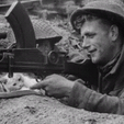 Soldier_playing_with_a_cat_in_his_foxhole.gif 2 em 1 Porta Trecos e Suporte Alexa Echo Dot 4a e 5a Geração War Soldier