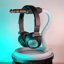 headphone_stand_turntable.gif "Plug it in" the Headphone Stand