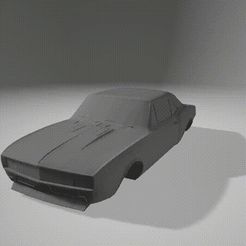 Video_1626507504.gif STL file Camaron SS (1967) - Custom Body・3D printable model to download, CarHub