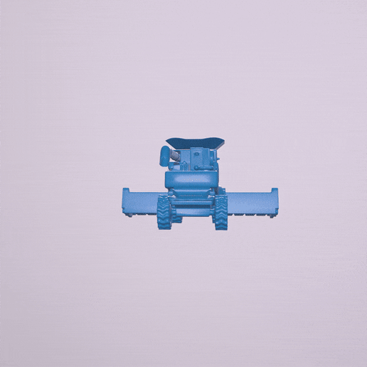 Harvester Machine 3D model