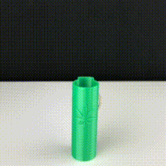 C636C641-FA71-4A16-9EA4-B510AFF5F081.gif STL-Datei Weed Leaf Clipper Feuerzeug Etui・3D-druckbare Vorlage zum herunterladen