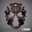 animacion-mask007-15fps.gif 3d mask 007 warrior versalles samurai warrior