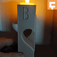 ezgif.com-optimize-1.gif Personalized Heart shaped tea light holder