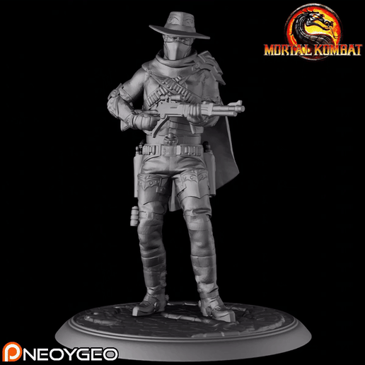 🚬 ERRON BLACK - MORTAL KOMBAT 11・Arquivo STL para Impressão 3D