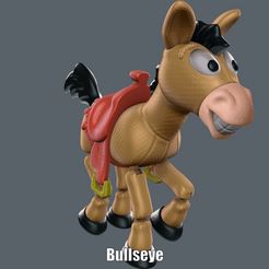 Bullseye.gif STL file Bullseye (Easy print and Easy Assembly)・3D printing design to download, Alsamen
