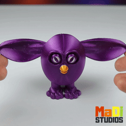 Furbi-Madistudios-1.gif Файл STL furby・Модель для загрузки и 3D печати