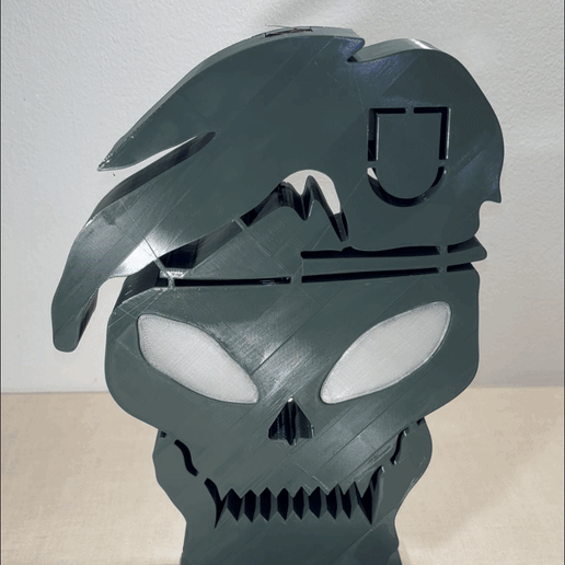 🤙 Call of Duty Skull LED Headphone Stand Holder Gamer Gaming Accessory ...