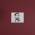 mesi-gif.gif Lionel Messi STANCIL FACE WALL ART - FACEPOP