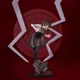 tbrender-1.gif Makoto Nijima/ Queen- Persona 5 anime figurine for 3d printng