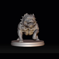 gif.gif STL file American Bully Pocket Walking・3D print object to download