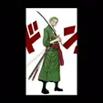 Mi-video.gif Zoro's sword, wado Ichimonji. One Piece